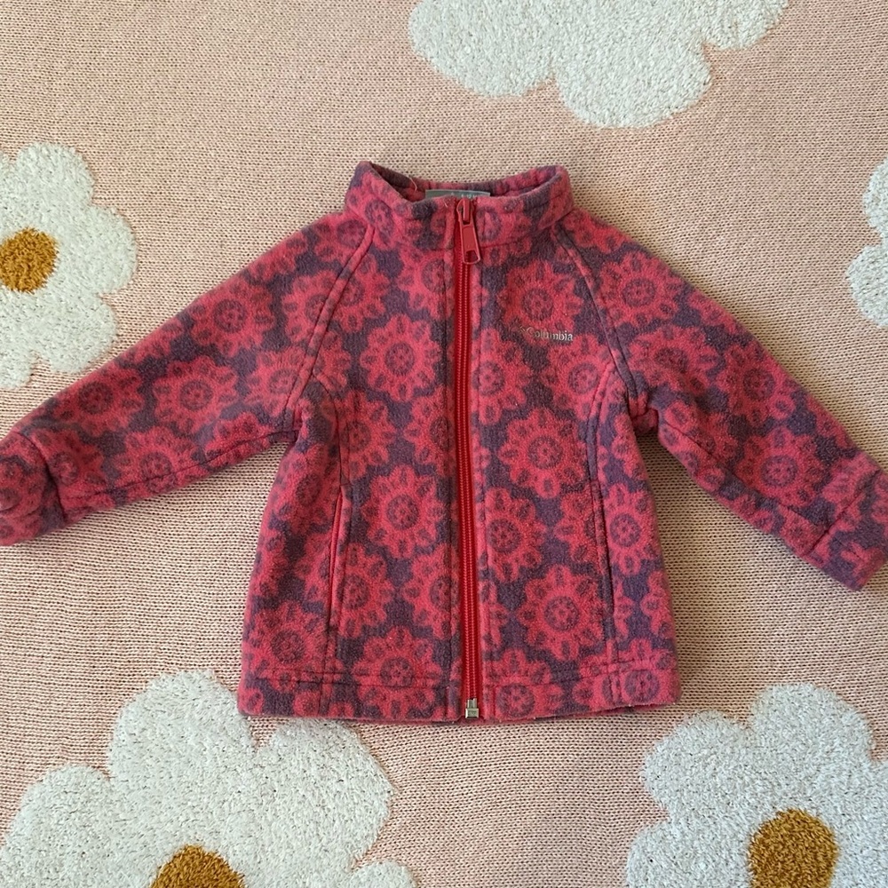 Floral Patterned Columbia Jacket